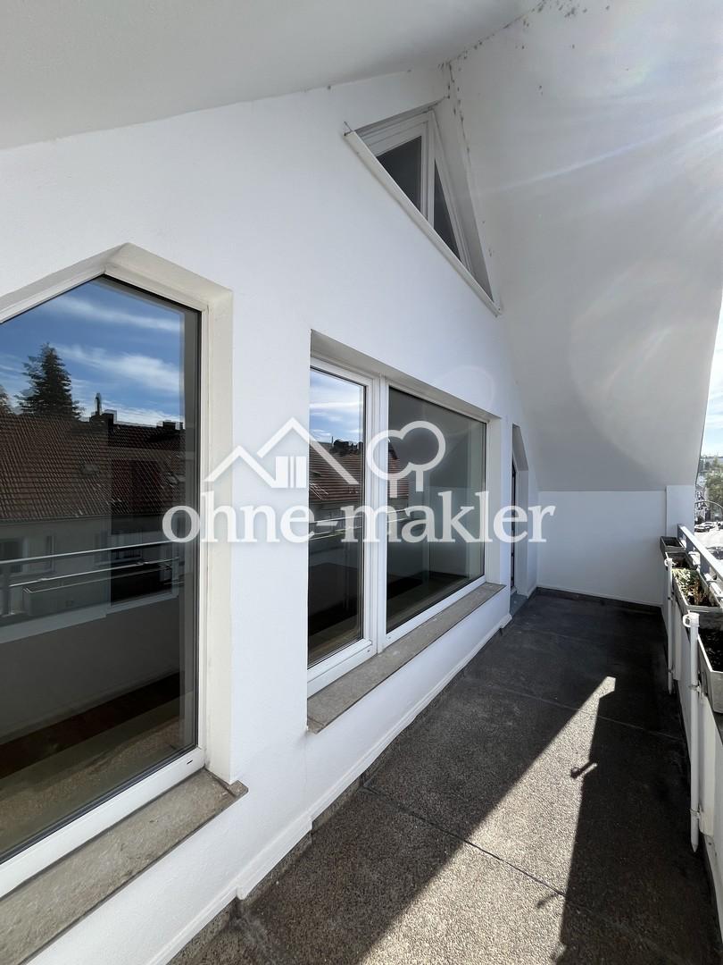 Frisch sanierte 2-Zimmer-Wohnung mit Balkon unter hohem Giebel - 110 m zum Rhein - Foto 5