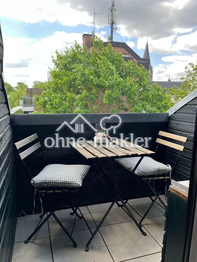 Dachgeschosswohnung mit Loft-Charakter und Balkon - Foto 4