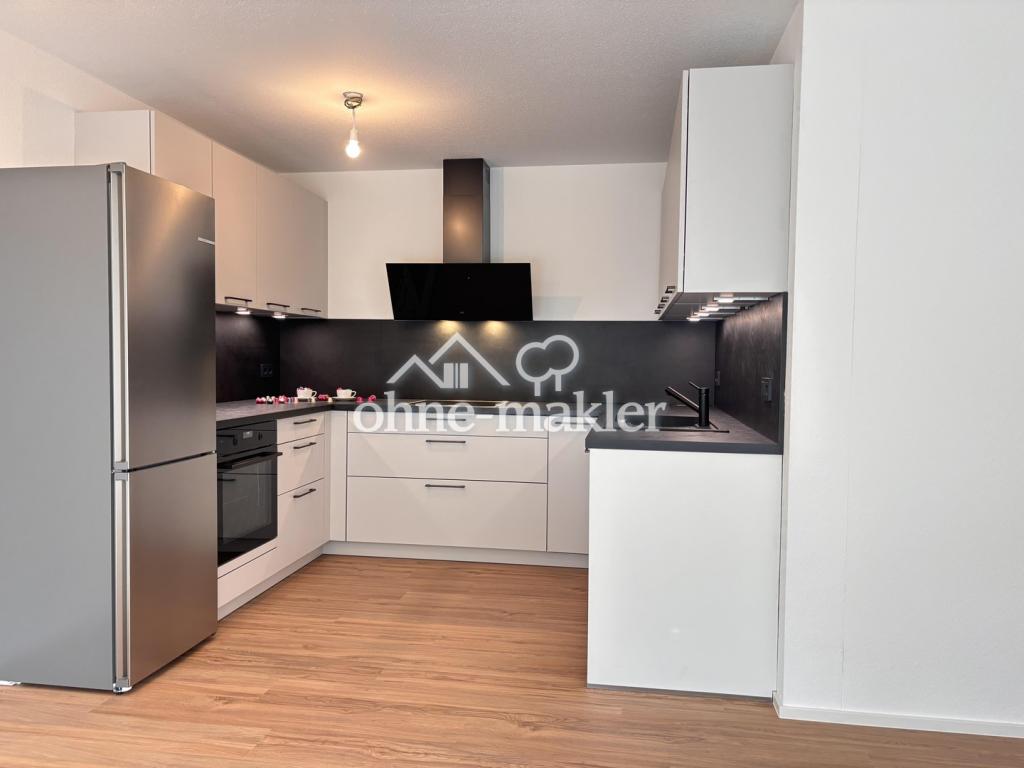 Moderne 2-Zimmer-Neubau-Wohnung mit Küche, Balkon und 2 Stellplätzen in Nürtingen-Oberensingen - Photo 2
