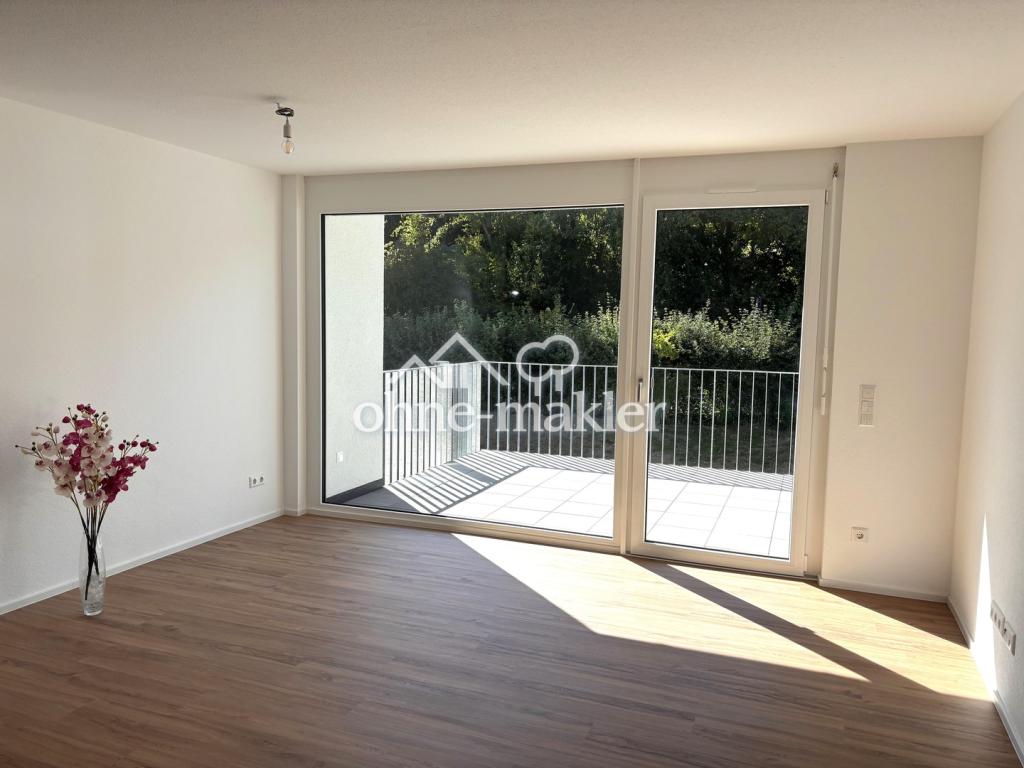Moderne 2-Zimmer-Neubau-Wohnung mit Küche, Balkon und 2 Stellplätzen in Nürtingen-Oberensingen - Photo 1