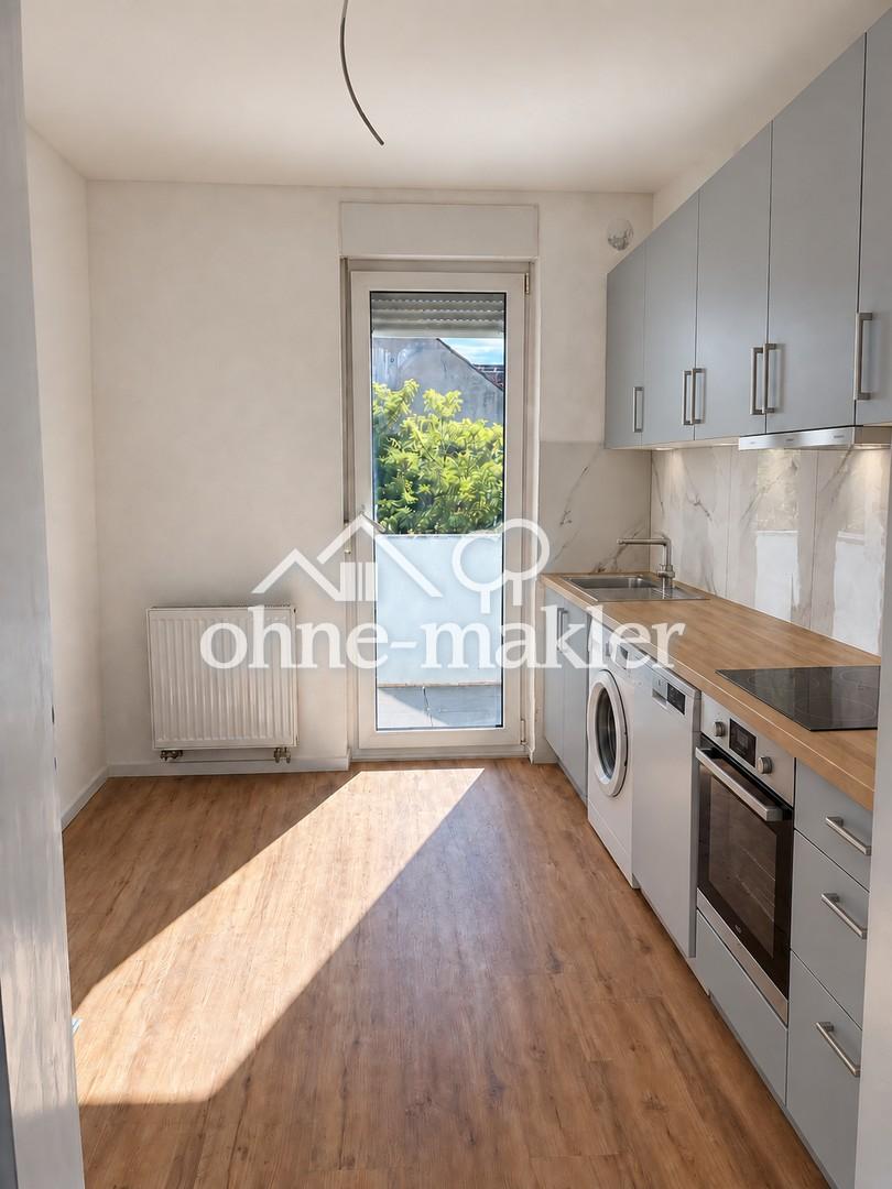 Erstbezug nach Kernsanierung: 2 Zimmer mit Balkon, Einbauküche & Smart Home - Foto 2
