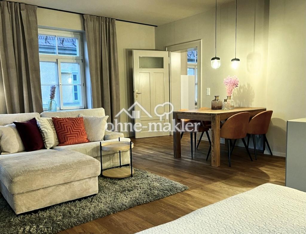 Modernes, Voll Möbliertes 1-Zimmer-Wohnung in München-Sendling – nah an U3/U6 und S-Bahn Harras - Photo 2