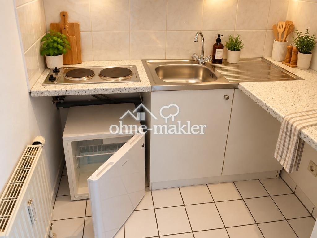 Helles 1-Zimmer-Apartment mit Südbalkon, Einbauküche und Stellplatz in Nürnberg-Laufamholz - Foto 5