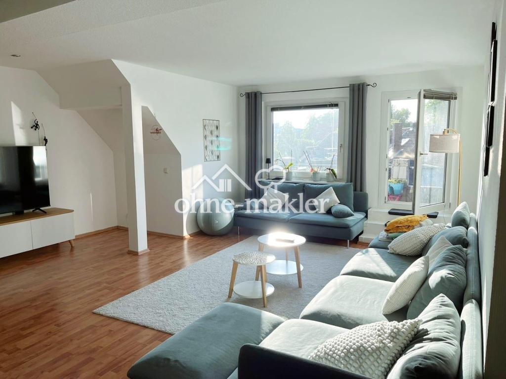 Urban, grüner Blick, hell & ruhig: Penthouse Feeling mit Charme & Dachterrasse | nahe Innenhafen - Photo 4
