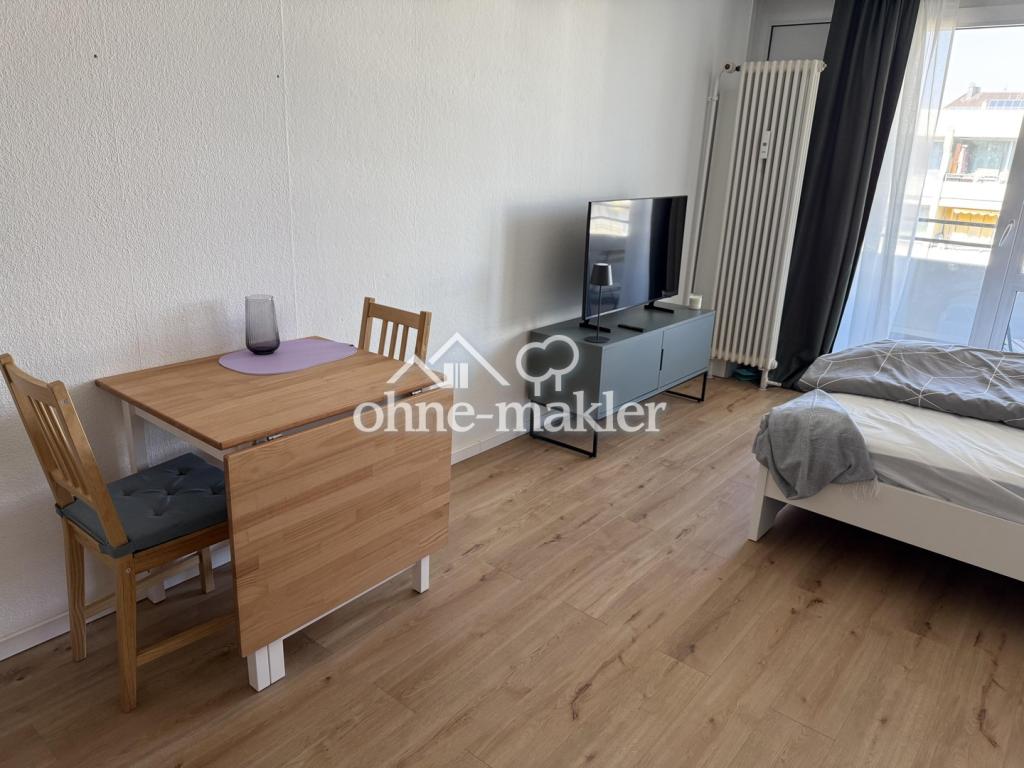 Stilvolle 1-Zimmer-Wohnung mit gehobener Innenausstattung mit Balkon und EBK in München Berg am Laim - Foto 2