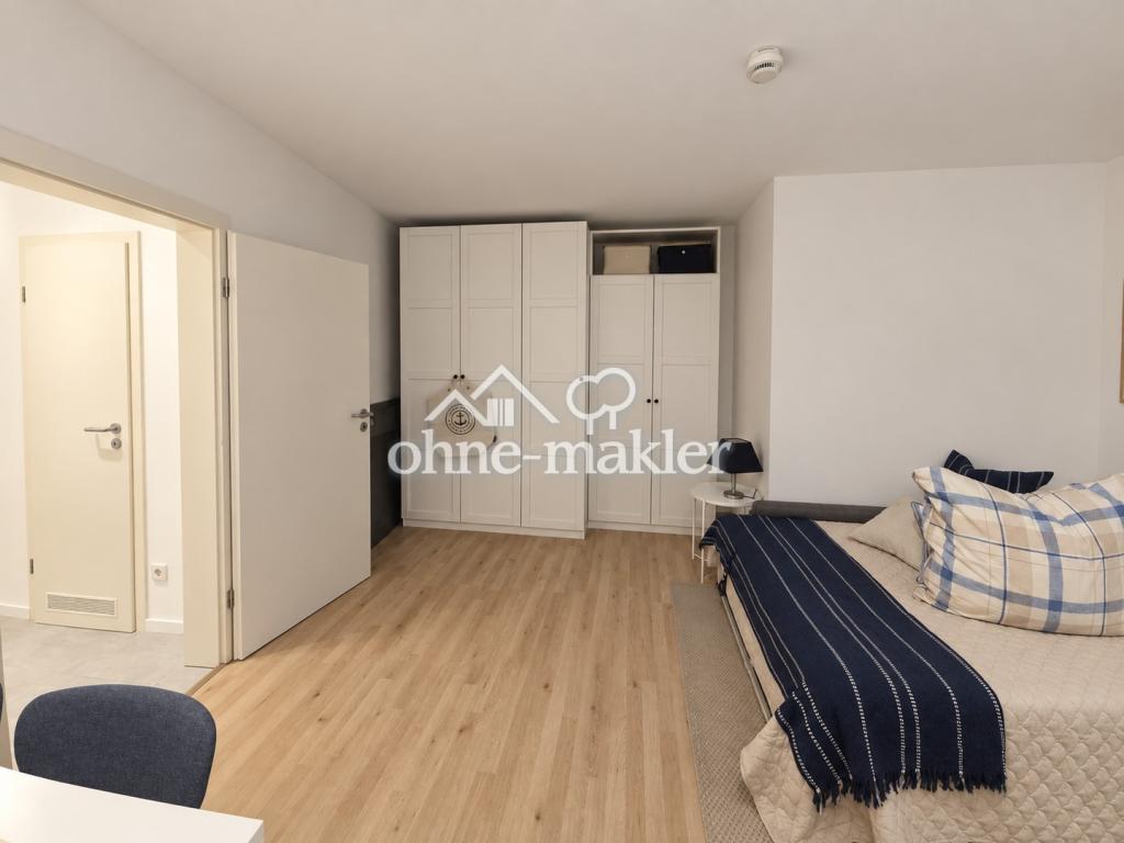 Möbliertes 1-Zimmer-Apartment mit Balkon & Einbauküche – ca. 39 m² - Foto 2