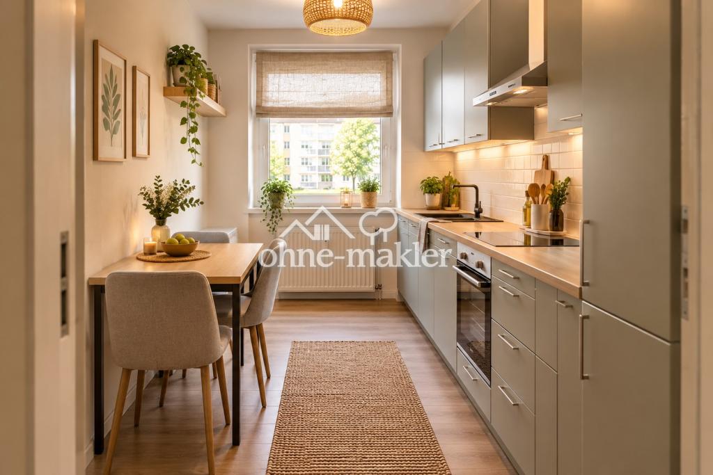 Helle 3-Zimmer-Wohnung mit Balkon im Erdgeschoss in ruhiger Wohnlage von Pegau - Photo 3