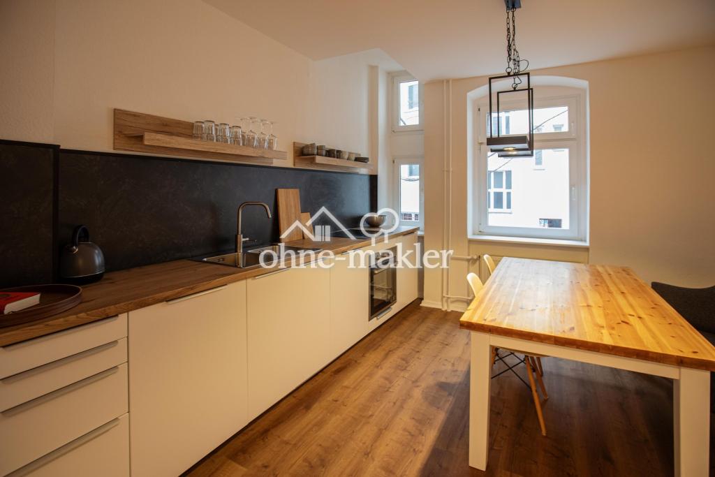Stilvolle möblierte Altbauwohnung am Humannplatz / Stylish Furnished Apartment near Humannplatz - Photo 4