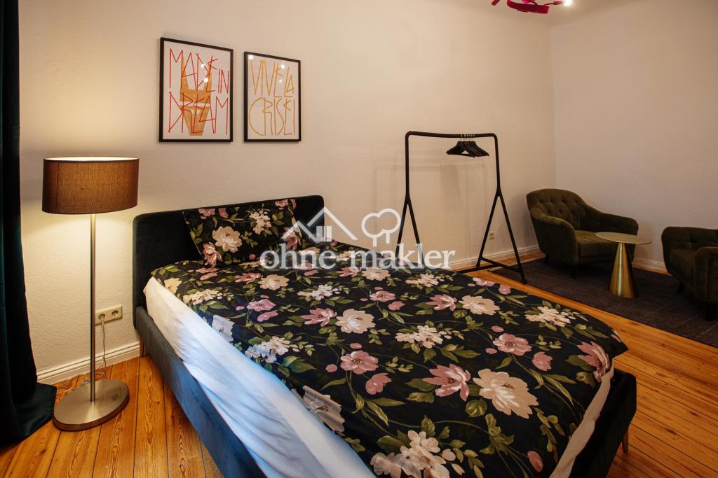Stilvolle möblierte Altbauwohnung am Humannplatz / Stylish Furnished Apartment near Humannplatz - Photo 2