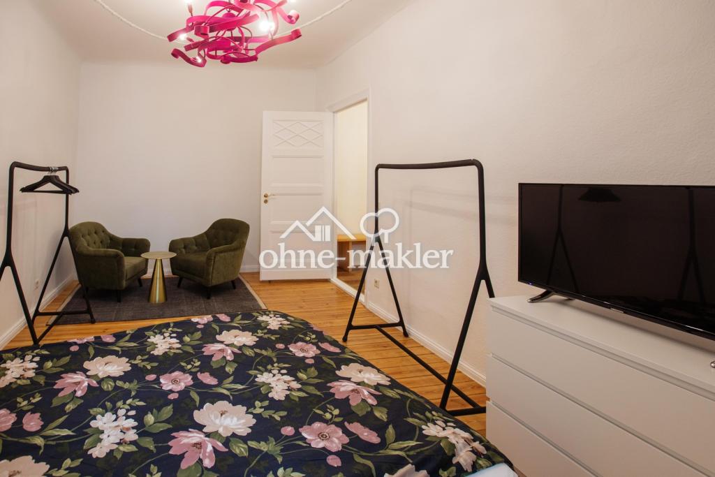 Stilvolle möblierte Altbauwohnung am Humannplatz / Stylish Furnished Apartment near Humannplatz - Photo 3