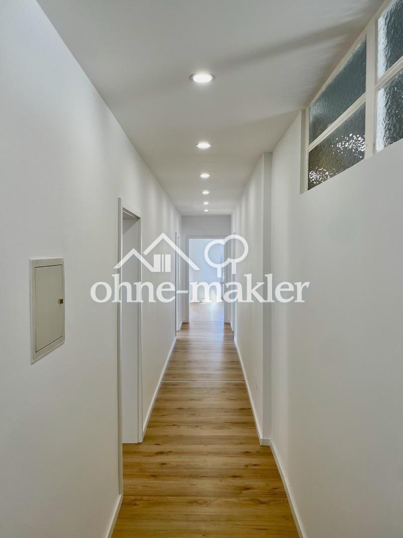 Frisch saniert: 4ZKB, 116 m² + Kellerabteil, Fußgängerzone – 2,70 m Deckenhöhe, Haustechnik neu - Foto 3