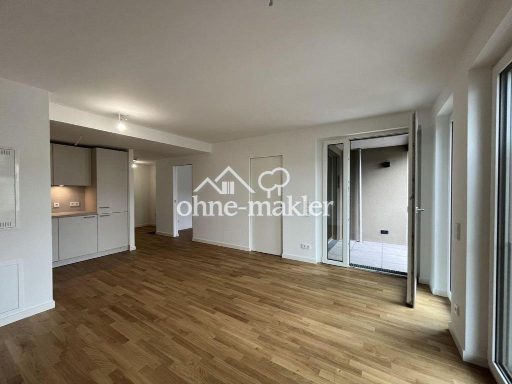 Erstbezug im Neubau! Moderne 2-Zimmer Wohnung mit QNG-Plus Siegel und Einbauküche! - Foto 3