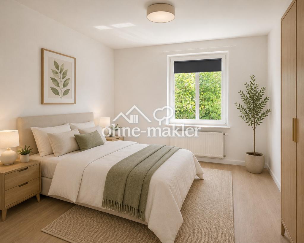 Kernsanierte 3-Zimmer­wohnung mit Balkon und Einbauküche - Photo 2