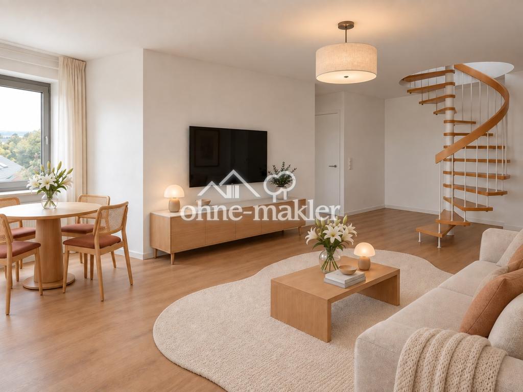 3-Zimmer-Maisonette-Wohnung | Erstbezug nach Modernisierung | Balkon & Dachterrasse - Foto 2