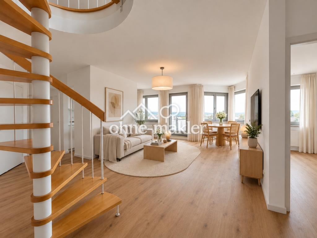 3-Zimmer-Maisonette-Wohnung | Erstbezug nach Modernisierung | Balkon & Dachterrasse - Foto 3