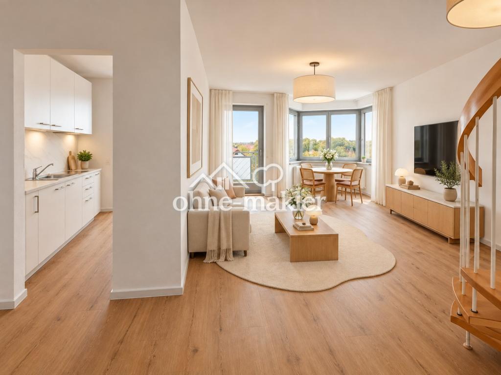 3-Zimmer-Maisonette-Wohnung | Erstbezug nach Modernisierung | Balkon & Dachterrasse - Foto 1