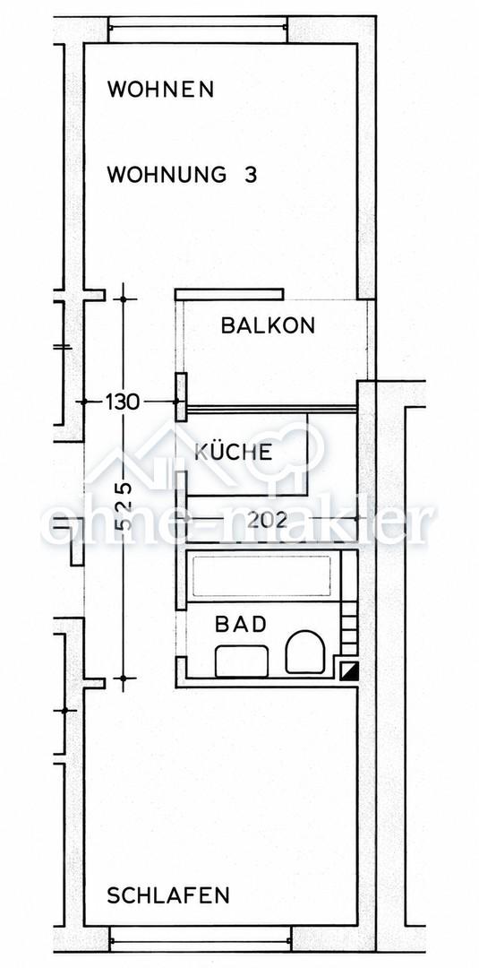 2 Zimmer mit Loggia, frei ab sofort - Photo 5