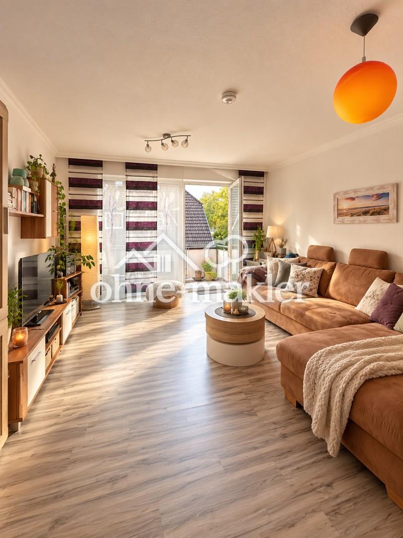 +++ Moderne 3-Zimmer-Wohnung im solar-unterstützten Haus +++ - Foto 1