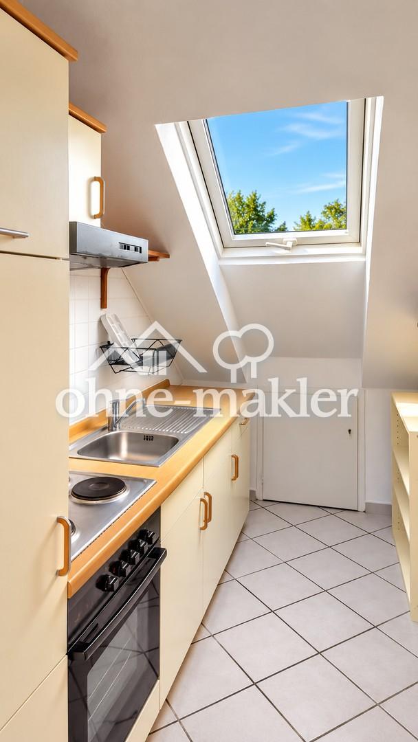 Gemütliche 3-Zimmer-Dachgeschosswohnung mit Balkon und Blick ins Grüne in Reinheim - Foto 1