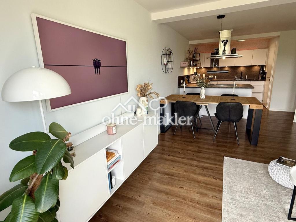 Moderne 3-Zimmer-Wohnung mit Balkon, Aufzug, Aussicht mit gehobener Ausstattung - Photo 4