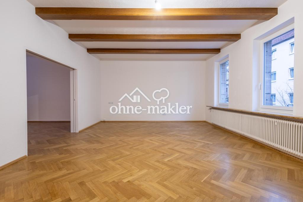 Großzügige modernisierte 4-Zimmer-Altbauwohnung mit Dachterrasse in zentraler Fürther Lage - Foto 4