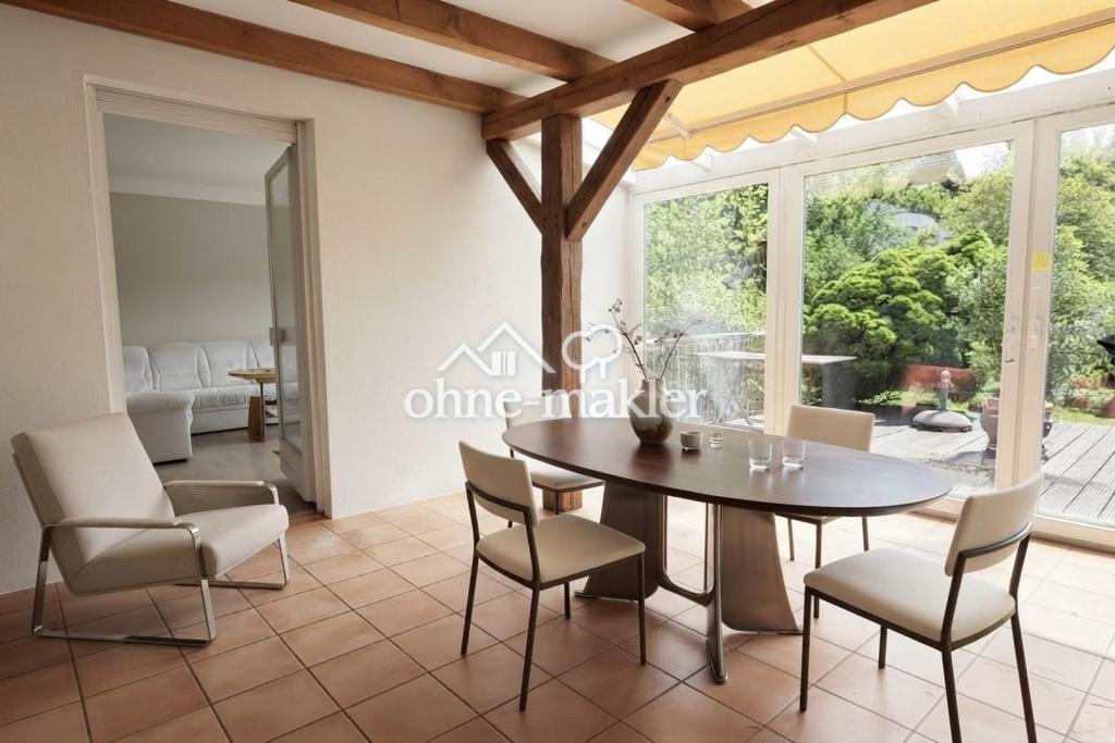 Großzügige Gartenwohnung mit Wintergarten, Terrasse, Küche und Garage in Traunstein - Foto 1