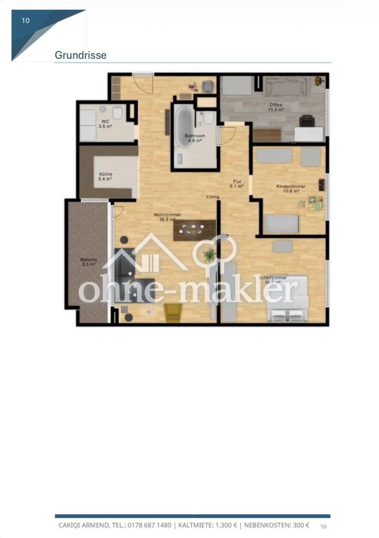 4 Zimmer Wohnung Aichwald - Photo 5