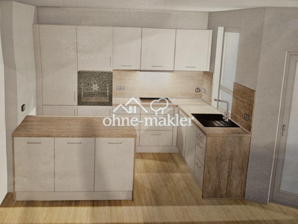 Frisch renovierte 2-Zimmer-Gartenwohnung mit neuer Einbauküche in Frankfurt-Nied - Photo 2