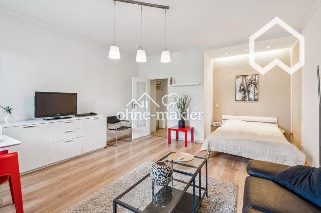 1-Zimmer-Apartment, möbliert, mit Balkon in Berlin-Grunewald (Kurfürstendamm) - Photo 3