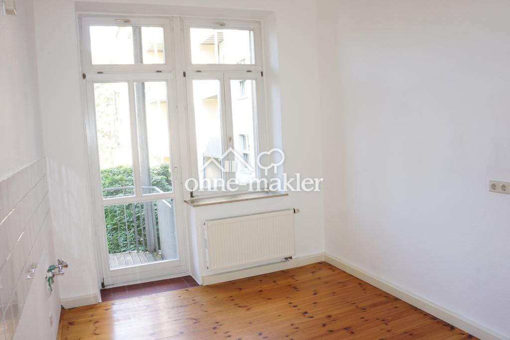 Johannstadt, Nähe Medak, Schöne 4-Raum-Wohnung mit Dielenfußboden und Balkon - Photo 1