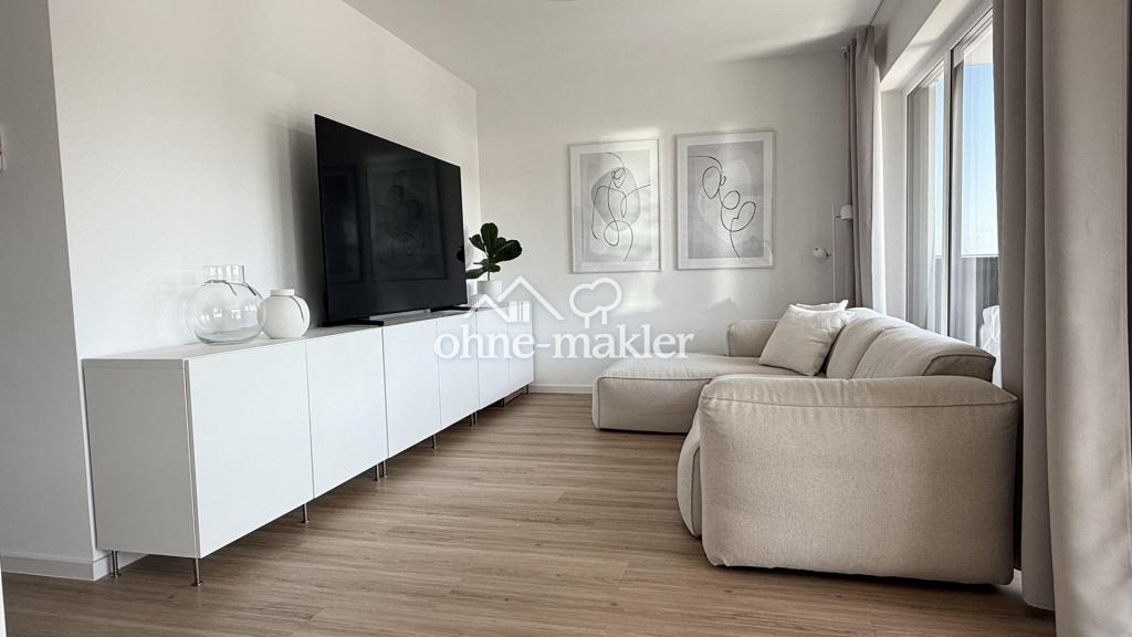 Neubau - sehr schöne, helle 3,5 Zi- Wohnung mit EBK, Balkon und Tiefgaragenstellplatz in Möckmühl - Foto 2