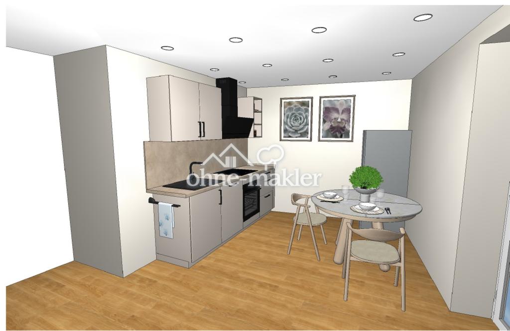 Erstbezug nach Kernsanierung – Moderne 1-Zimmer-Wohnung in Aschaffenburg - Foto 5