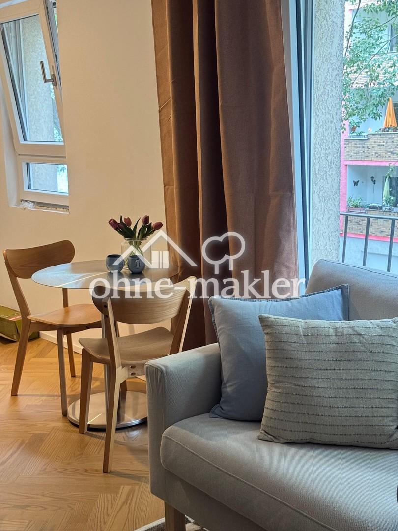 Saniertes und vollmöbliertes 1-Zimmer Apartment nahe der Kantstraße - Photo 4