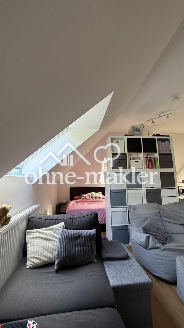 Helle 1-Zimmer-Dachgeschosswohnung mit Einbauküche, 50 m², Schleswig, Wohnung 13.2 - Foto 3
