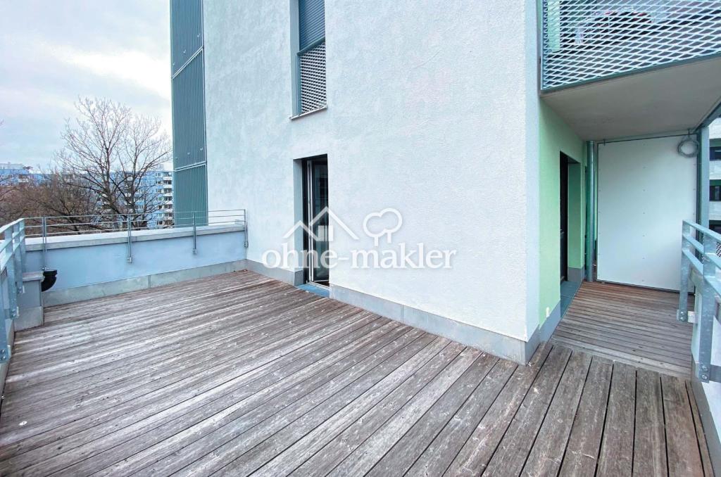 Helle 1-Zimmer Wohnung mit großzügiger Dachterrasse + Tiefgarage - Foto 5
