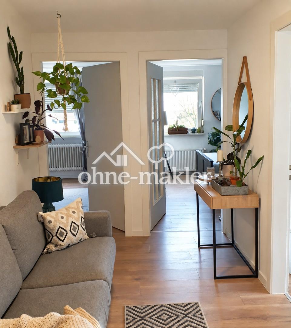 Helle 3-Zimmer-Dachgeschosswohnung in Lüdenscheid-Staberg – 87 m² - Photo 1