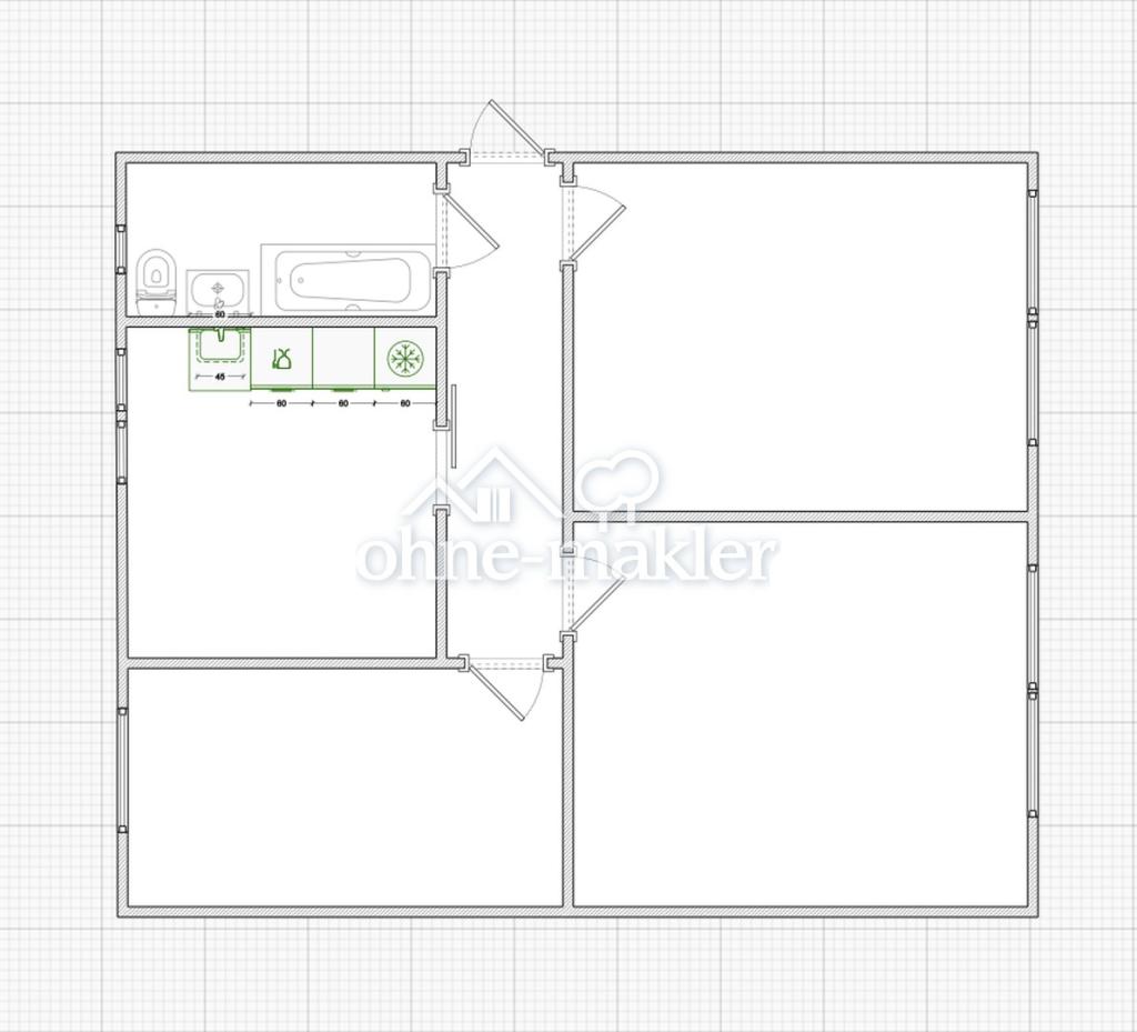 Helle 2,5 Zimmer Wohnung - Foto 4