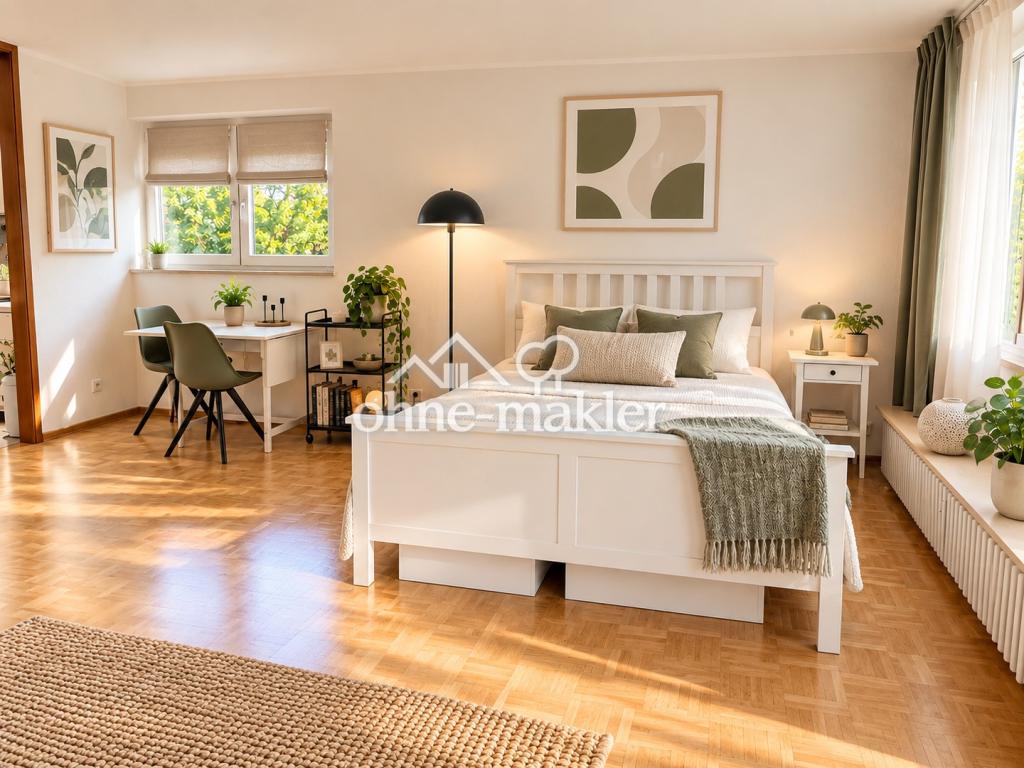 Helles, charmantes Appartment am mit großzügigem Balkon und Blick ins Grüne - Photo 1