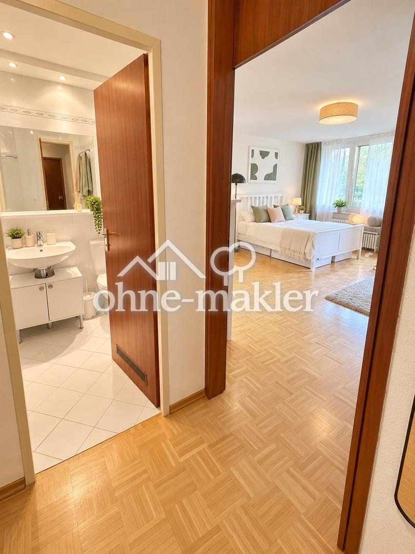 Helles, charmantes Appartment am mit großzügigem Balkon und Blick ins Grüne - Photo 2