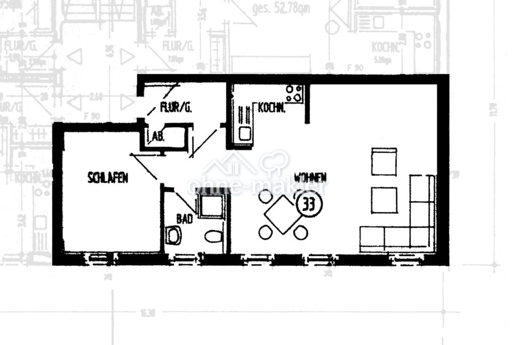 Erstbezug nach Sanierung: 2-Zimmer-Wohnung im Dachgeschoss in Magdeburg-Stadtfeld (WE33) - Foto 5