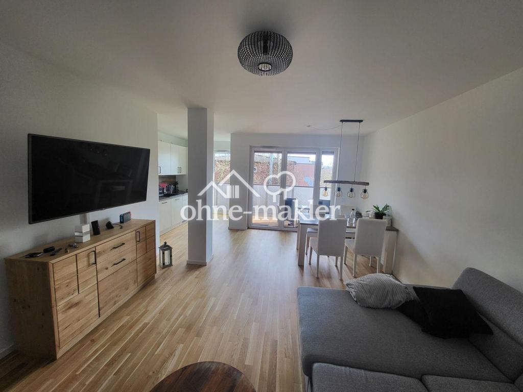 Modernes 70 m² Neubau-Apartment mit Südbalkon im Schanzenviertel | Vermietung auf Zeit - Foto 1