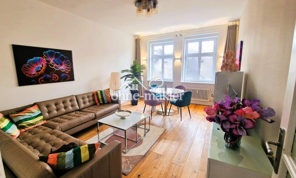 zentral & urban - hochwertig möblierte Wohnung zur vorübergehenden Nutzung - Photo 1