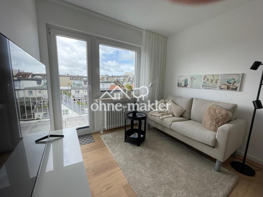 Über den Dächern von Norderney: Stilvolle 2 Zimmer mit Sonnenbalkon - Foto 2
