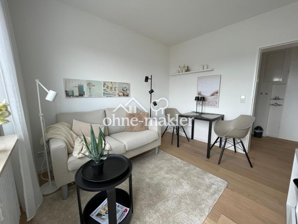 Über den Dächern von Norderney: Stilvolle 2 Zimmer mit Sonnenbalkon - Foto 1