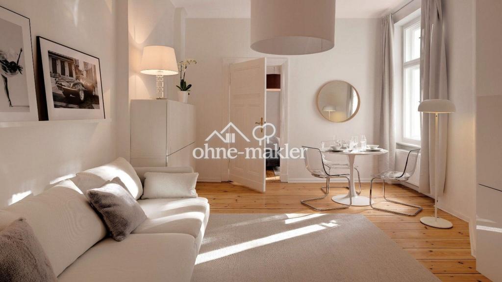 Tiergarten, Erstbezug, ruhiger 2 Zi-Altbau voll möbliert - Foto 3