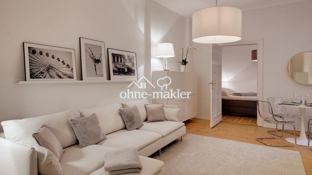 Tiergarten, Erstbezug, ruhiger 2 Zi-Altbau voll möbliert - Foto 1