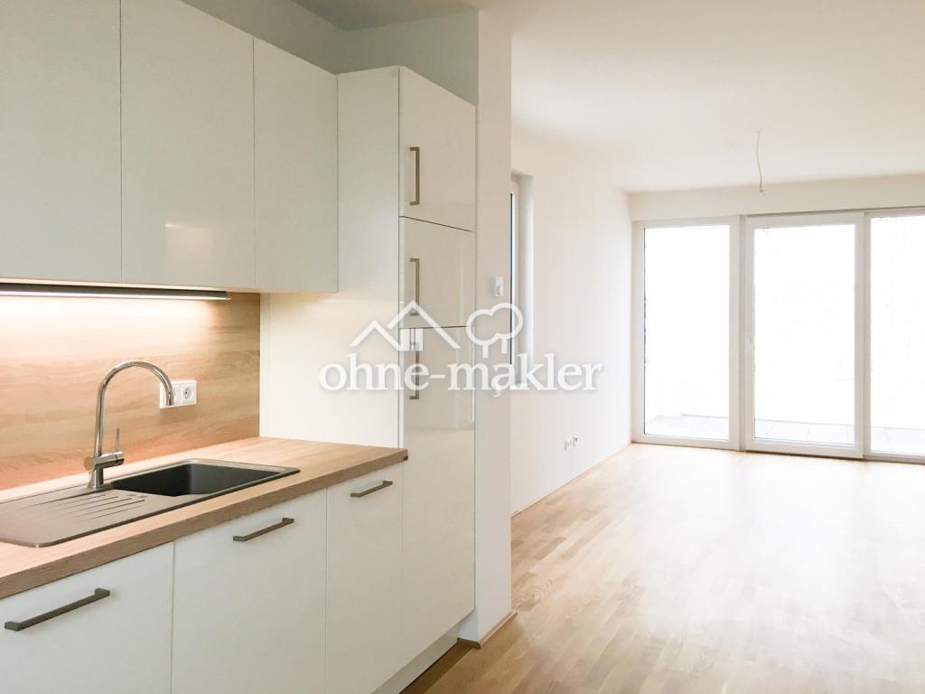 Helle 2-Zimmer-Wohnung mit Loggia und Skyline-Blick, Einbauküche, TG-Stellplatz, Frankfurt-Riedberg - Foto 5