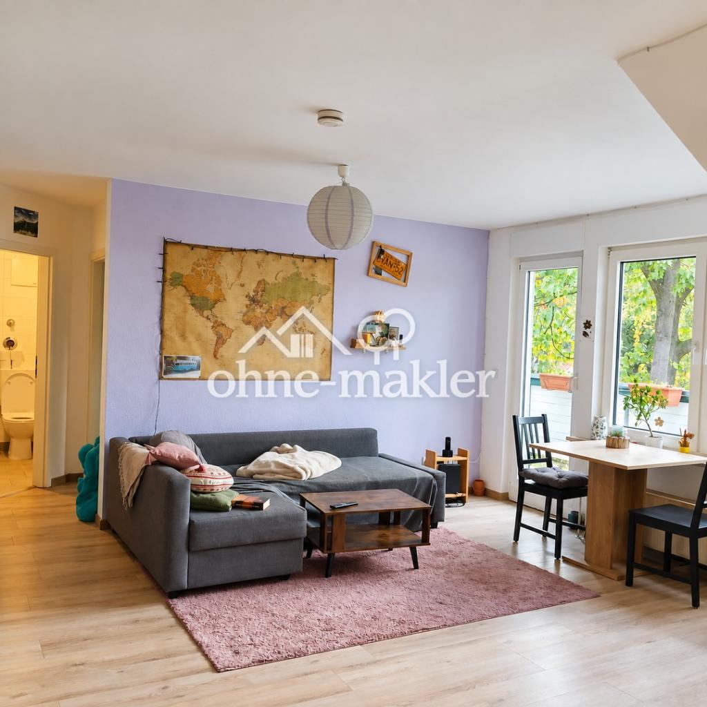 Helle 2-Zimmer Wohnung, Balkon, modernes Bad - Photo 2