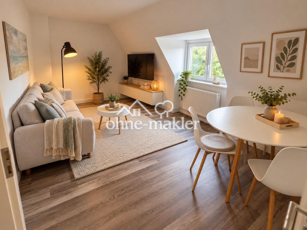 2,5 -Zimmer-Wohnung mit Einbauküche in Lübeck - möbliert befristet - Photo 1