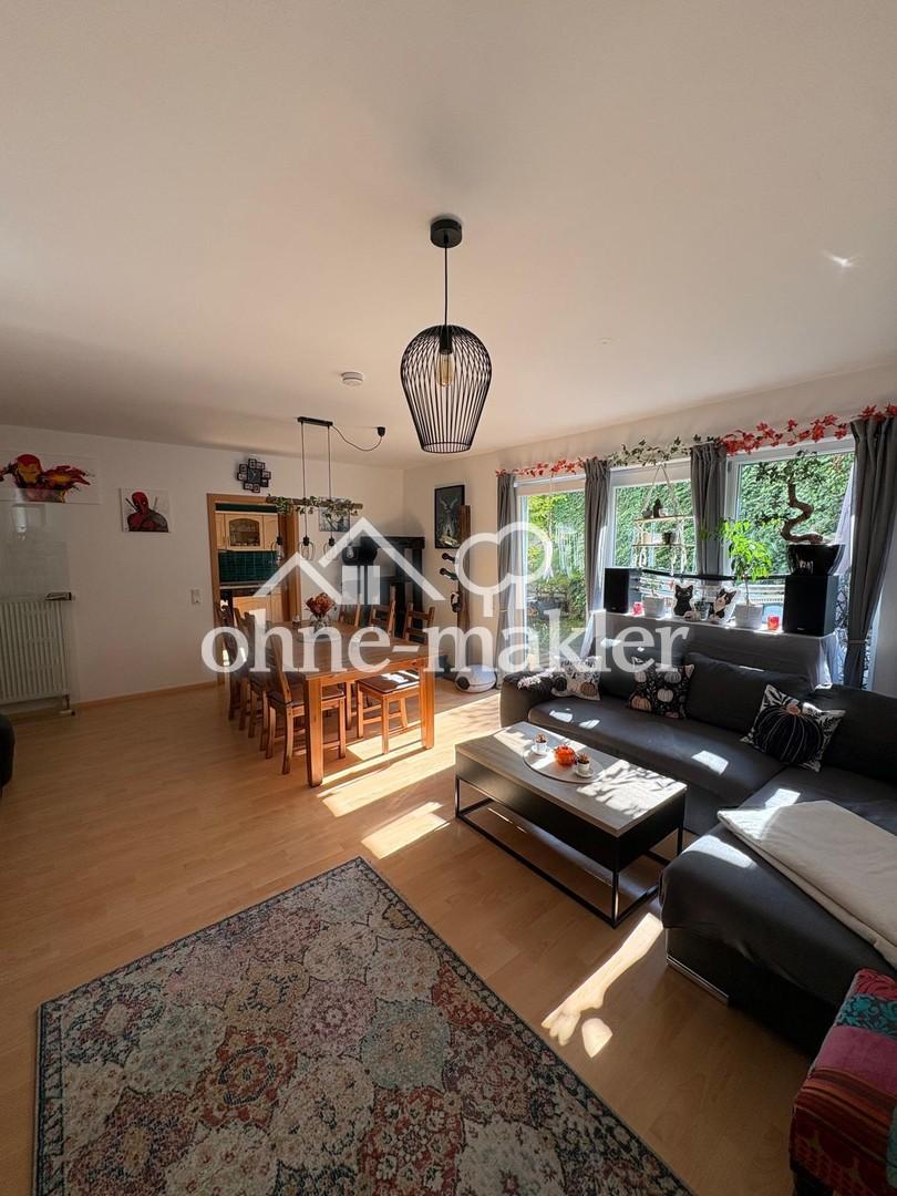 90qm 3-Zimmer Wohnung mit Terrasse, Einbauküche und Stellplatz - Photo 1